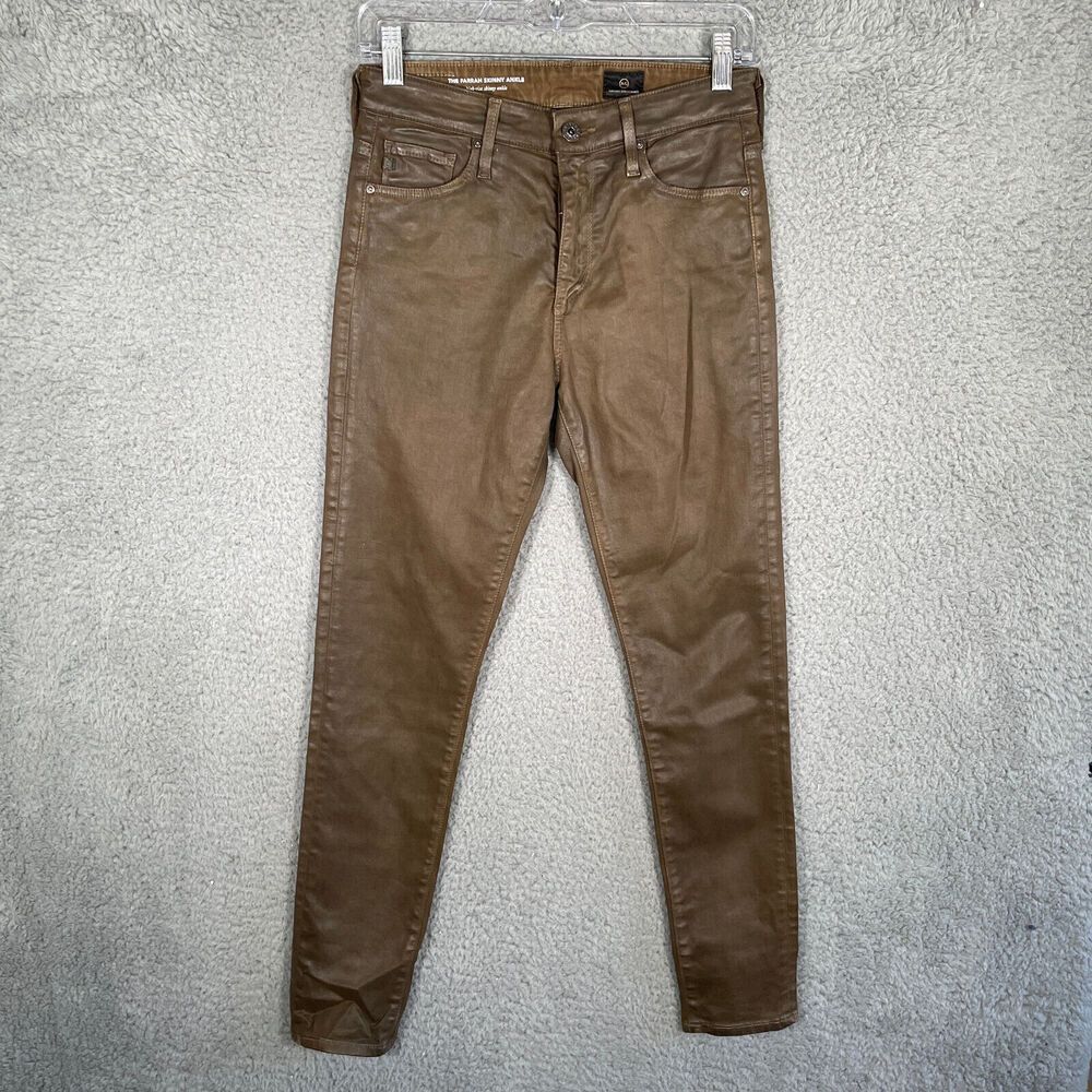 AG Adriano Goldschmied Farrah High Waist Ankle Skinny Jeans Sz 26R